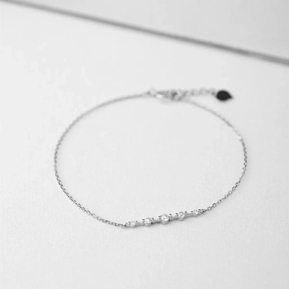 Eleganty Silver chain bracelet